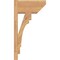 Ekena Millwork Merced Slat Smooth Outlooker, Western Red Cedar, 7 1/2"W x 14"D x 26"H OUT08X14X26MRC06SWR - alternate 4